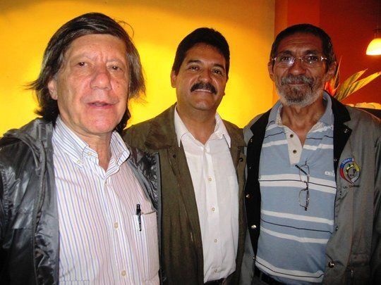 Ednodio Quintero, Gregory Zambrano y Alberto Hern&aacute;ndez