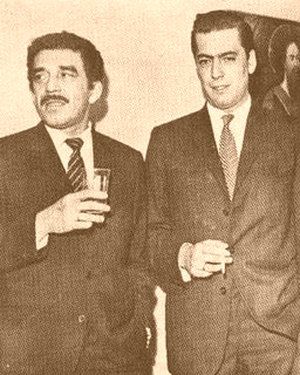 Gabriel Garc&iacute;a M&aacute;rquez y Mario Vargas Llosa