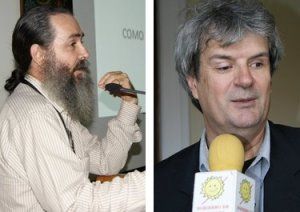 Paco Bugallo y Sebasti&aacute;n de la Nuez
