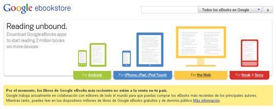 Google eBookstore