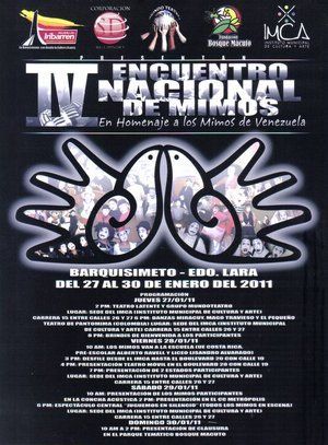 IV Encuentro Nacional de Mimos de Venezuela