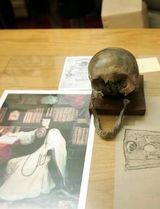 Restos de sor Juana In�s de la Cruz