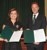 Mar&iacute;a Magdalena Seminario y Jorge Mu&ntilde;oz