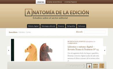 Anatom&iacute;a de la edici&oacute;n