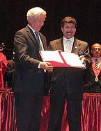 Mario Vargas Llosa y Alfredo Zegarra