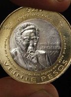 Moneda mexicana dedicada a Octavio Paz
