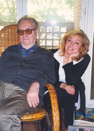Joan Brossa y Efi Cubero