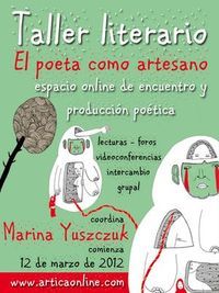 Taller literario &ldquo;El poeta como artesano&rdquo;