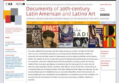 Documentos del Arte Latinoamericano y Latino del Siglo XX