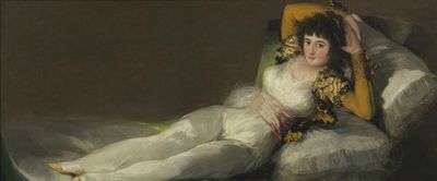 “La maja vestida”, de Francisco de Goya