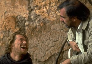 Willem Dafoe y Martin Scorsese