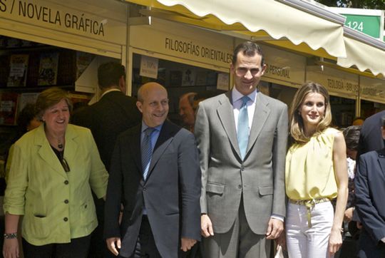 Jos&eacute; Ignacio Wert y los pr&iacute;ncipes de Asturias