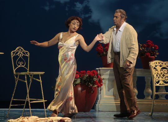 Il Postino, con Pl&aacute;cido Domingo