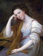 Louisa Leveson-Gower. Retrato por Angelika Kauffmann