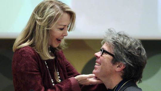 Silvia Lemus y Jonathan Franzen