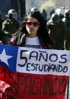 Protestas estudiantiles en Chile
