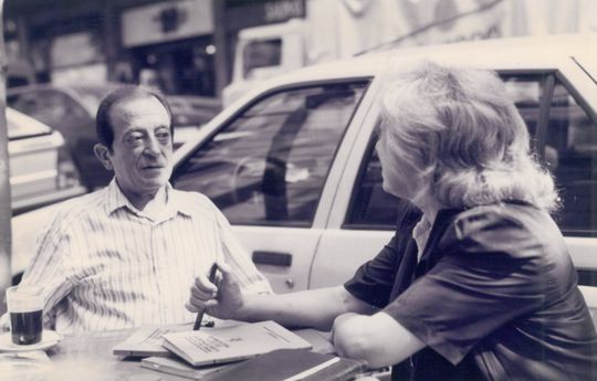 Jos&eacute; Agust&iacute;n Goytisolo y Efi Cubero