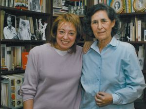Efi Cubero y Asunci&oacute;n Carandell