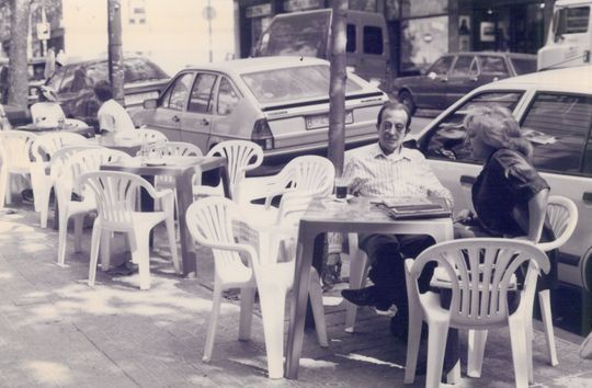 Jos&eacute; Agust&iacute;n Goytisolo y Efi Cubero