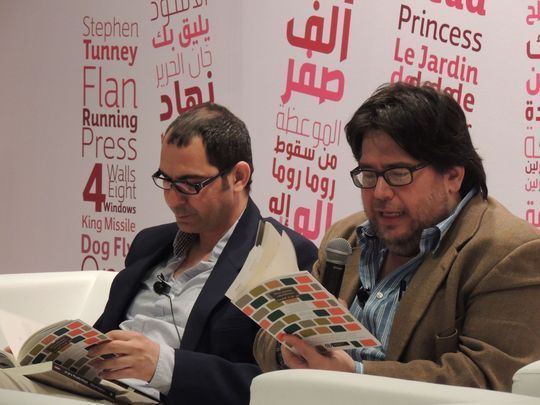 Ahmad Yamani y Juan Felipe Robledo