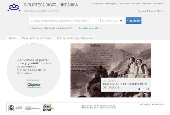 Biblioteca Digital Hisp&aacute;nica