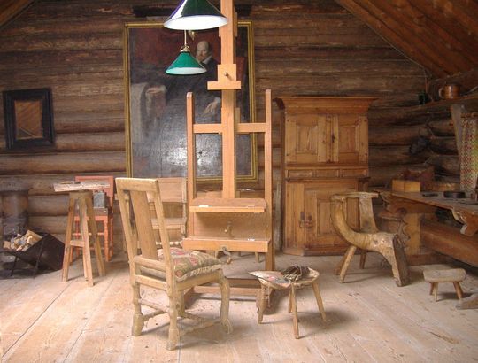 Estudio de Anders Zorn, en Mora (Suecia)