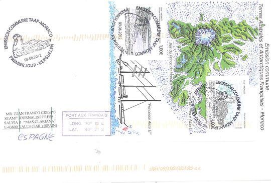 Postal de Amed&eacute;e (Nueva Caledonia)Amed&eacute;e (Nueva Caledonia)