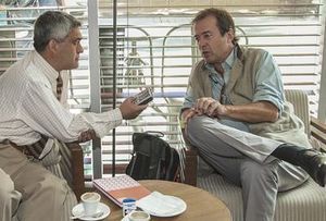 Eduardo Rubilar Aravena (izq.) y Javier Moro