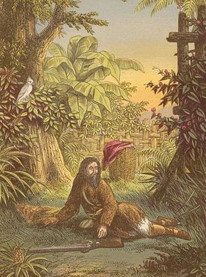 Robinson Crusoe, por A. F. Lydon