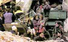 Refugiados en Yugoslavia