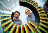 Carlos Cruz-Diez y Dietrich Mahlow