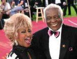 Celia Cruz con su esposo, Pedro Knight