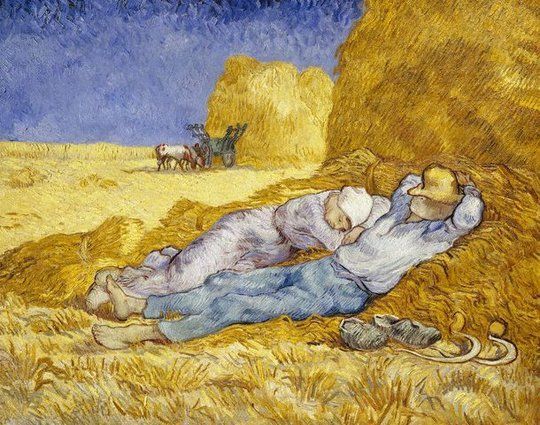 &ldquo;Descanso&rdquo;, de Vincent van Gogh (1890)