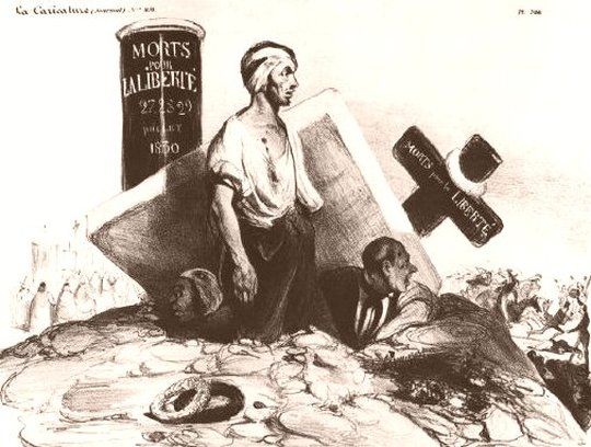 &ldquo;Entonces fue por esto que vinimos a matarnos&rdquo;, de Honor&eacute; Daumier