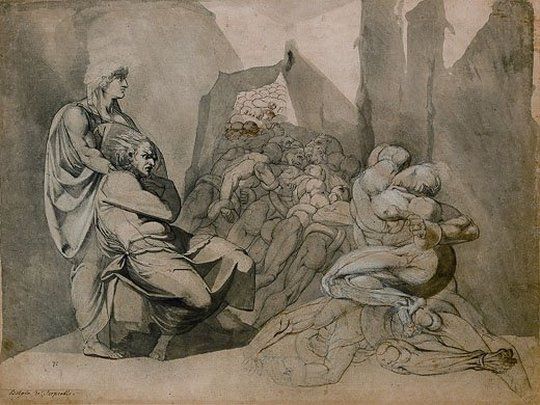 &ldquo;El castigo a los ladrones&rdquo;, de Henry Fuseli (1772)