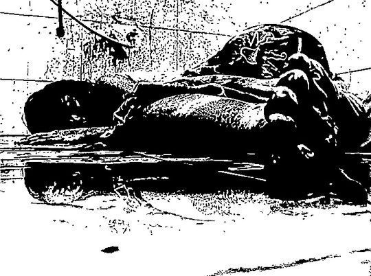 Sobre fotograf&iacute;a original de Eikoh Hosoe