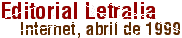 Editorial Letralia