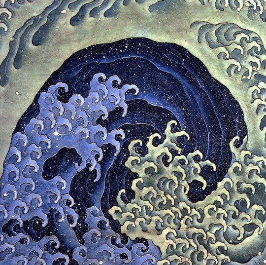 Ola femenina, de Katsushika Hokusai