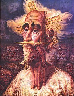 Don Quijote (por Octavio Ocampo)
