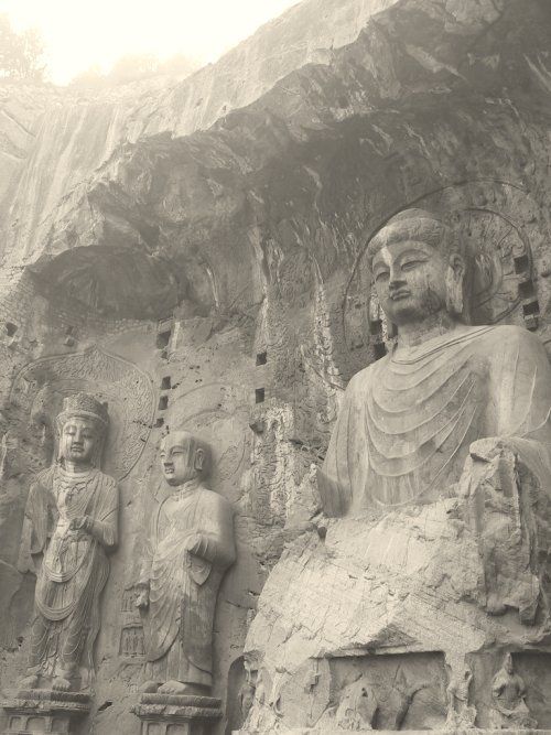 Grutas de Longmen (fotograf&iacute;a de Wilfredo Carrizales)